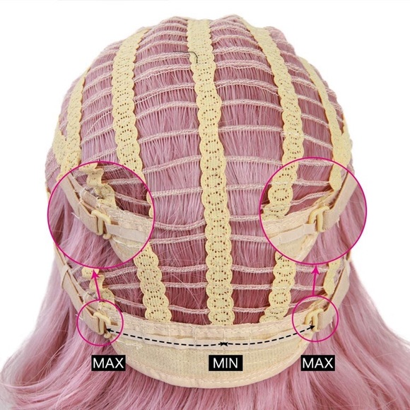 Pink Short Bob Wig - Picture 10 of 11